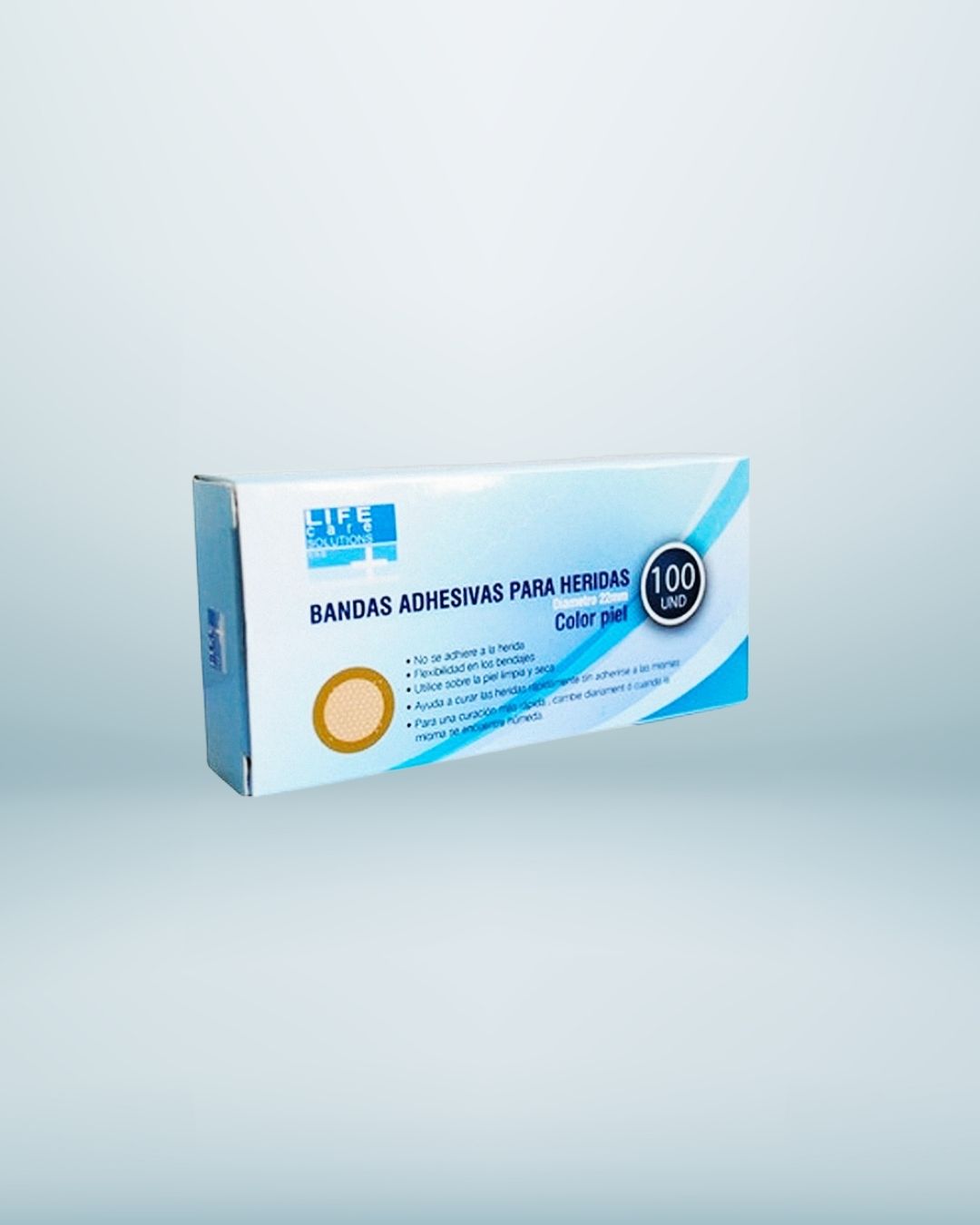 GUANTES DE LATEX TALLA M. CAJA X 100 UND