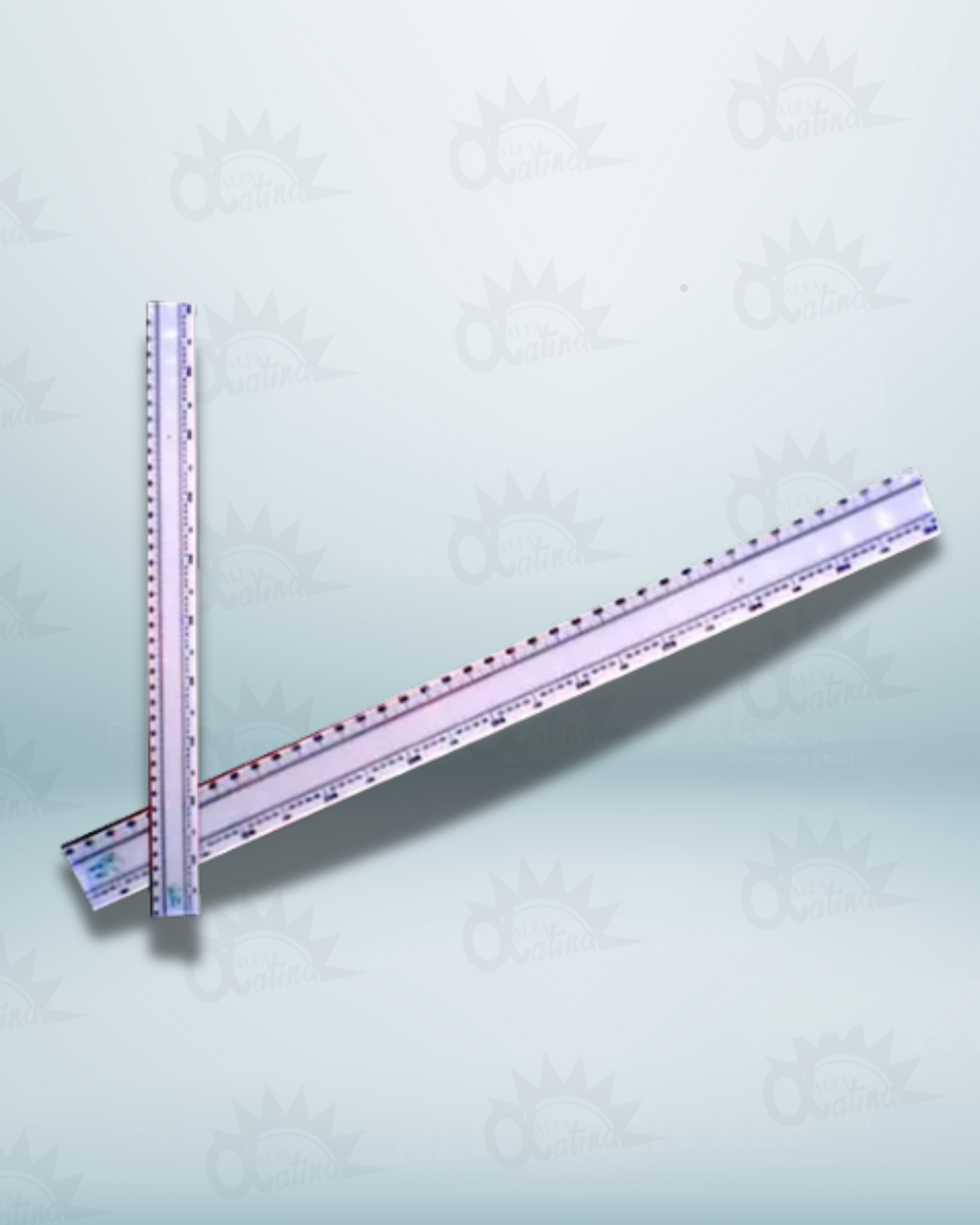 TALLIMETRO DE ACRILICO DOBLE ESCALA