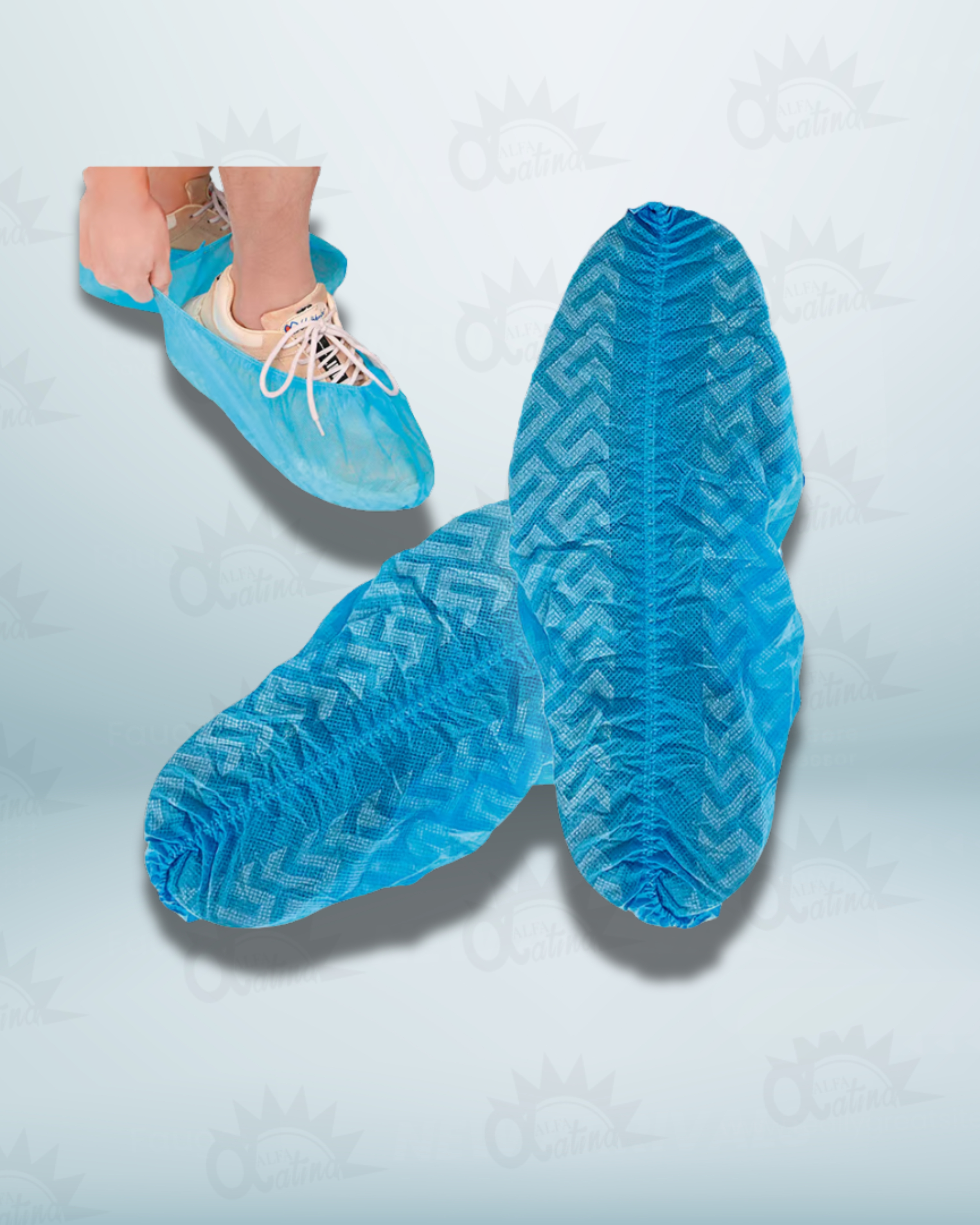 POLAINAS ANTIDESLIZANTE. PAQ X 100 UND