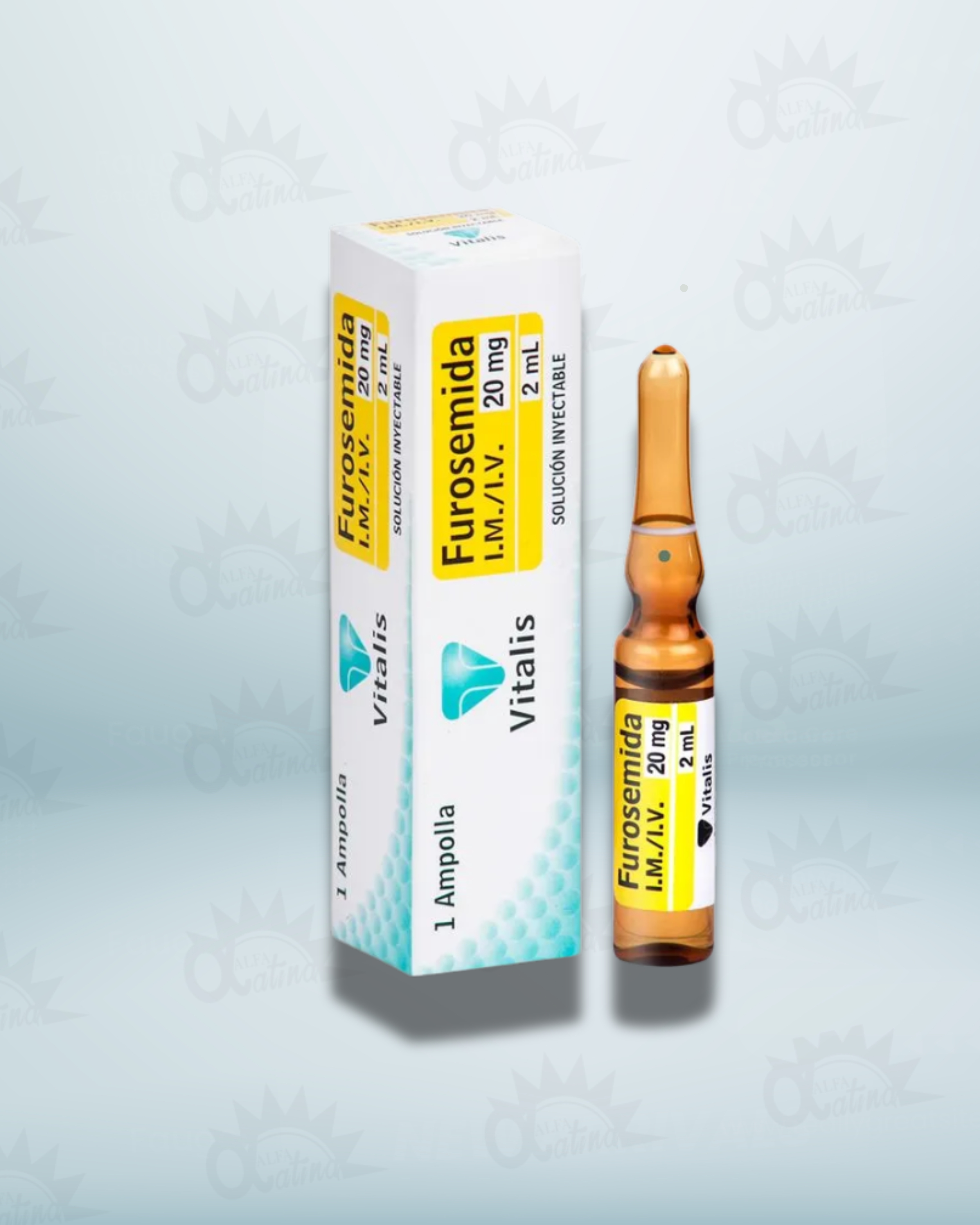 FUROSEMIDA 20 MG X AMPOLLA