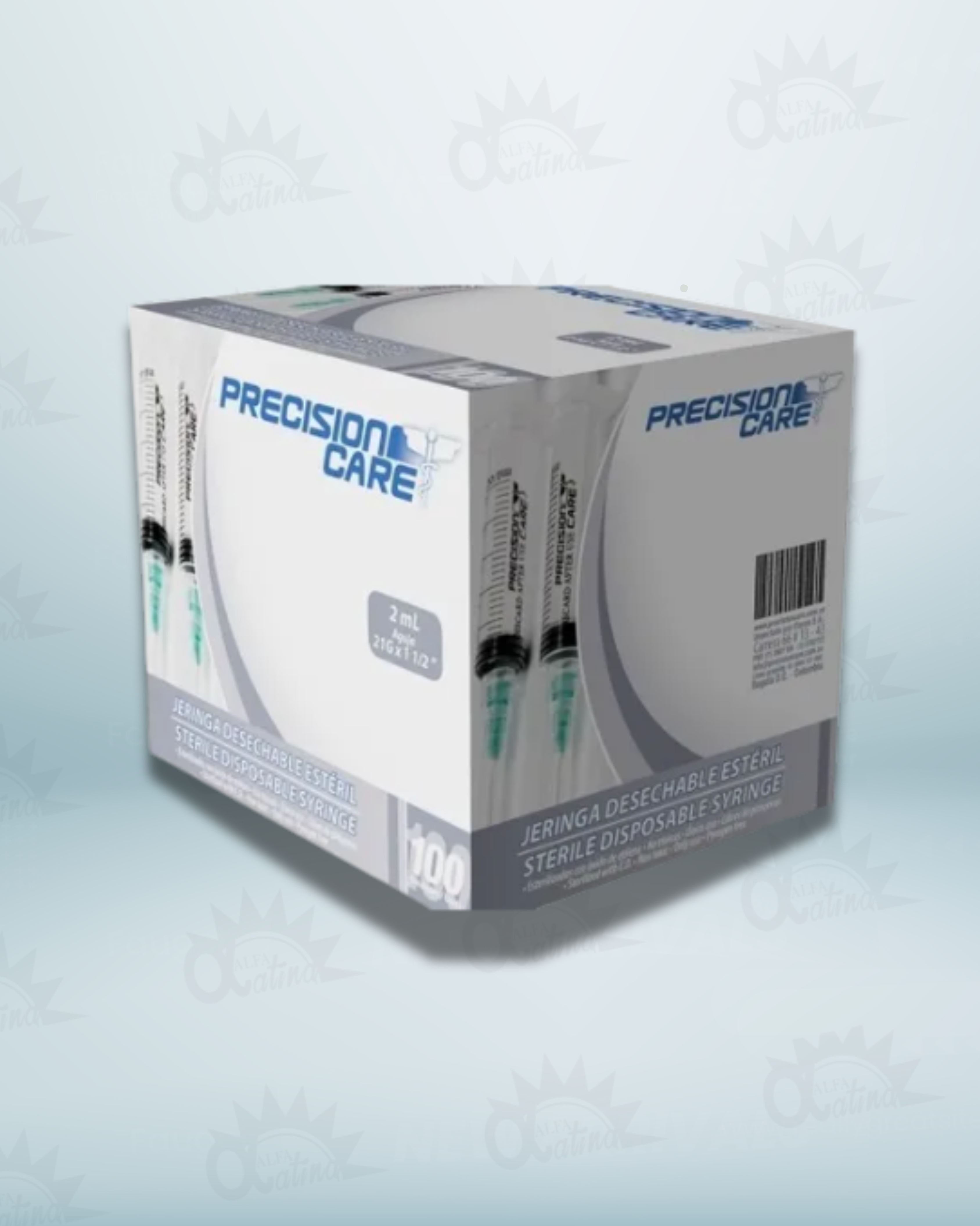 JERINGA 2ML 23G X 1. CAJA X 100 UNDS