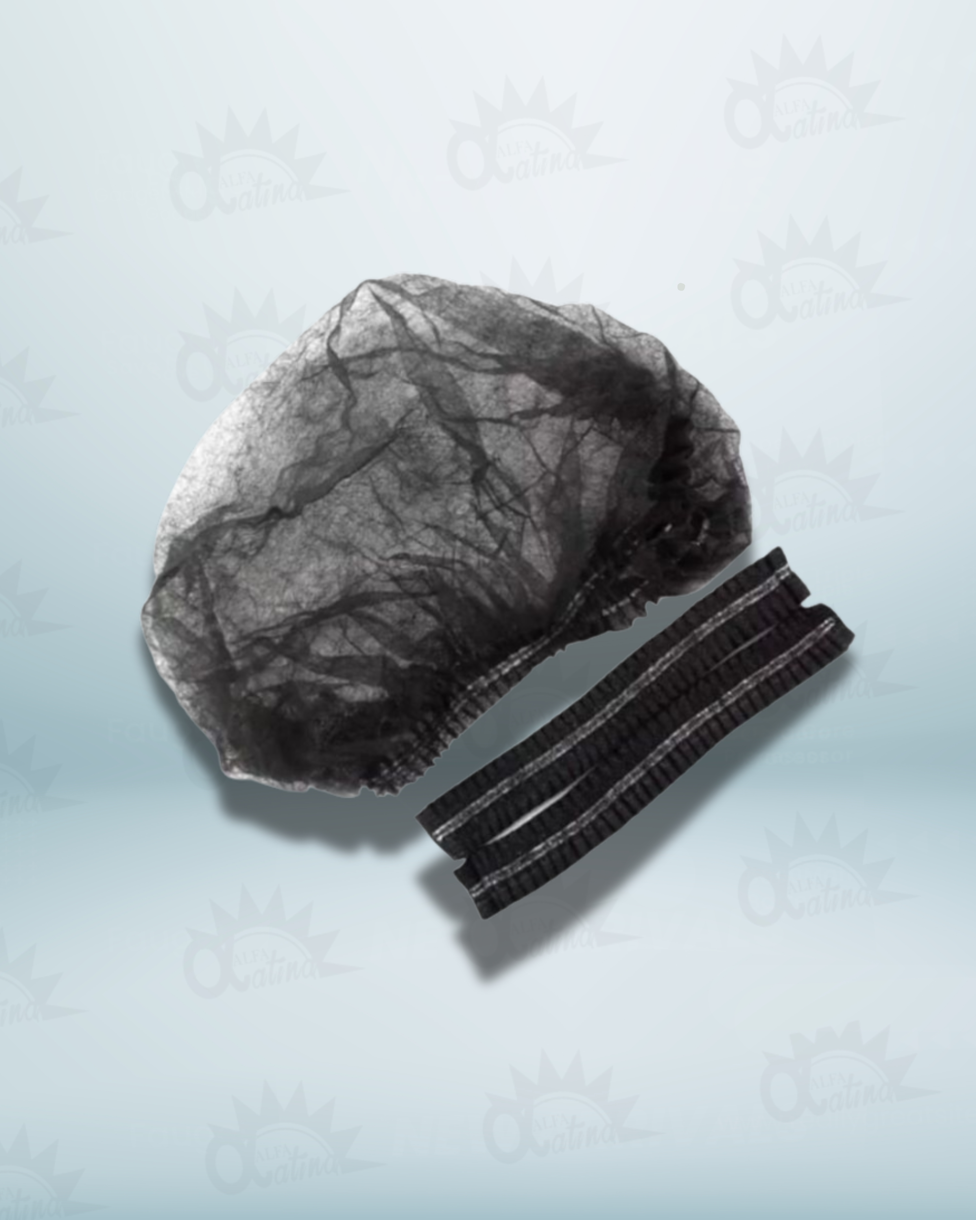 GORRO ORUGA NEGRO PAQUETE X 100