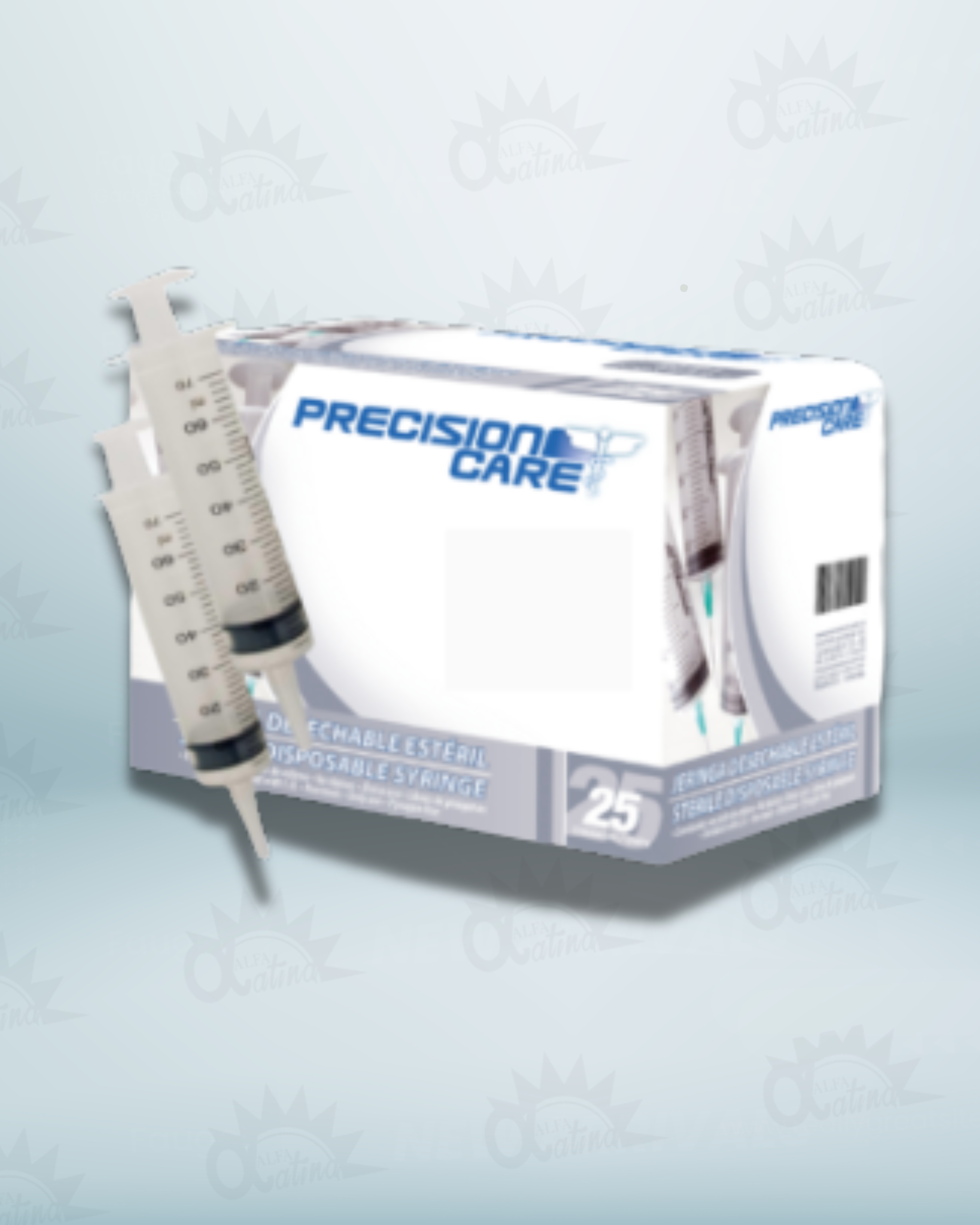 JERINGA PUNTA CATETER X 60 ML CAJA X 25 UND