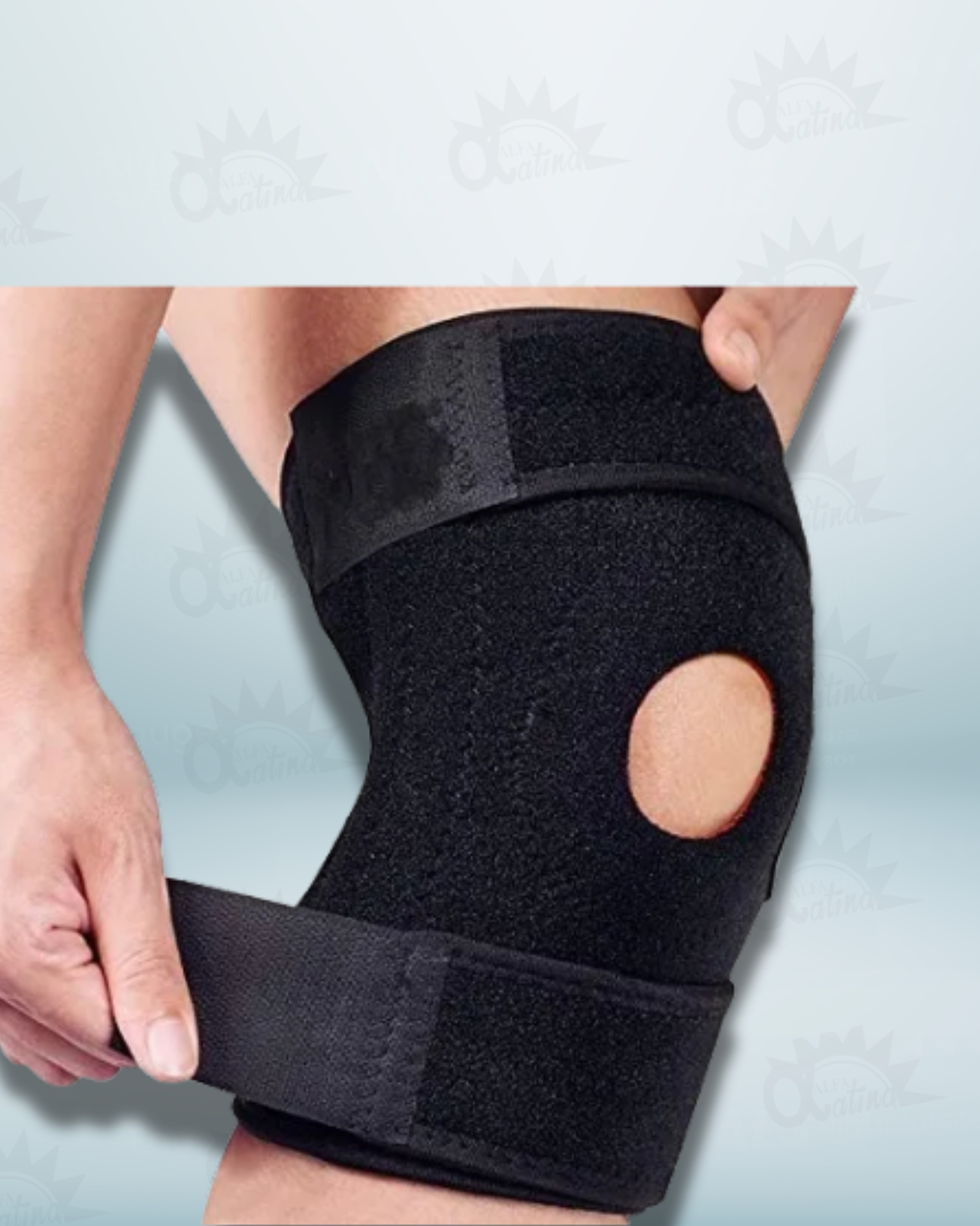 RODILLERA ECONOMICA ROTULA ABIERTA AJUSTABLE UNIVERSAL