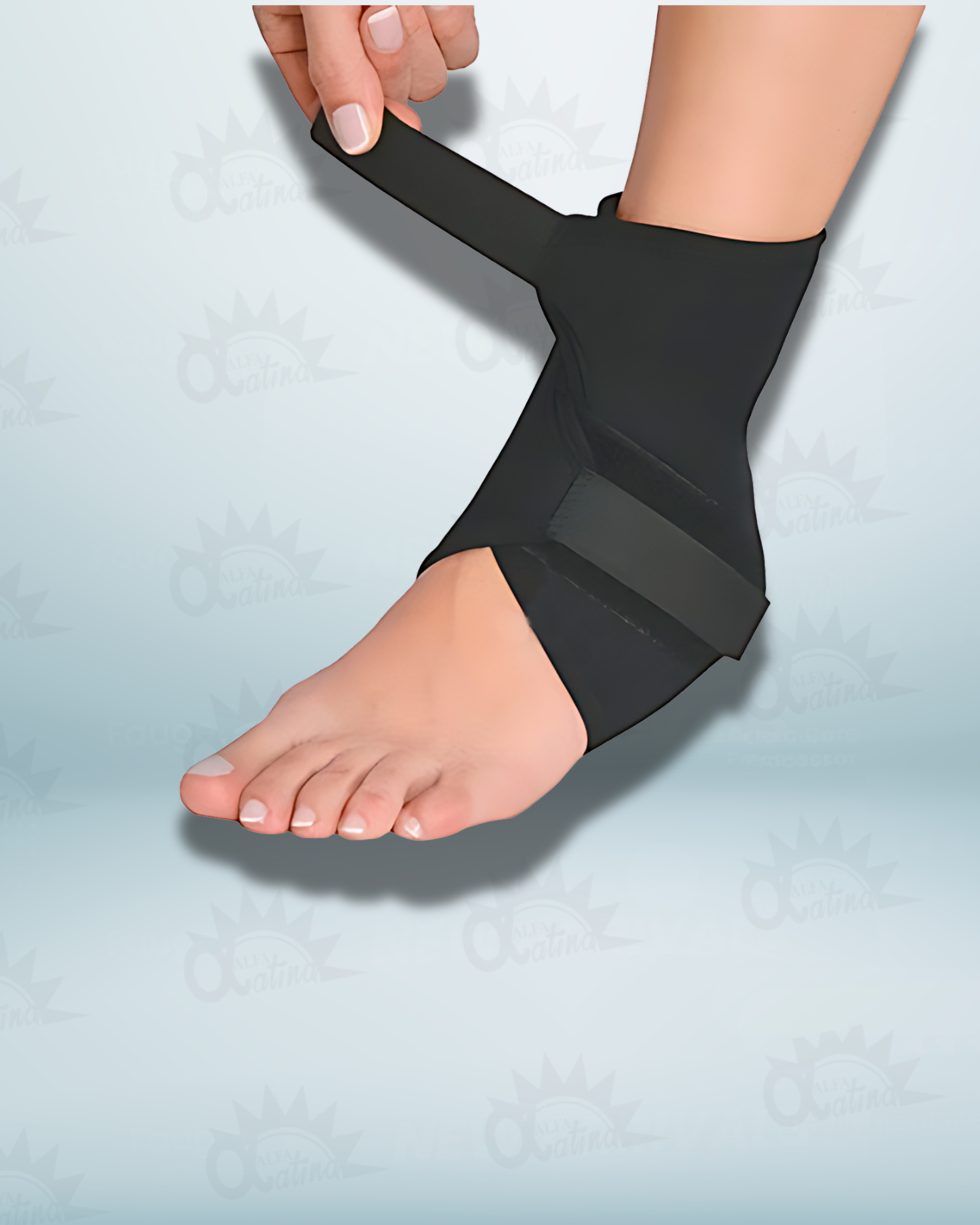 TOBILLERA UNIVERSAL ABIERTA EN LA PARTE DELANTERA (TALLA UNICA)