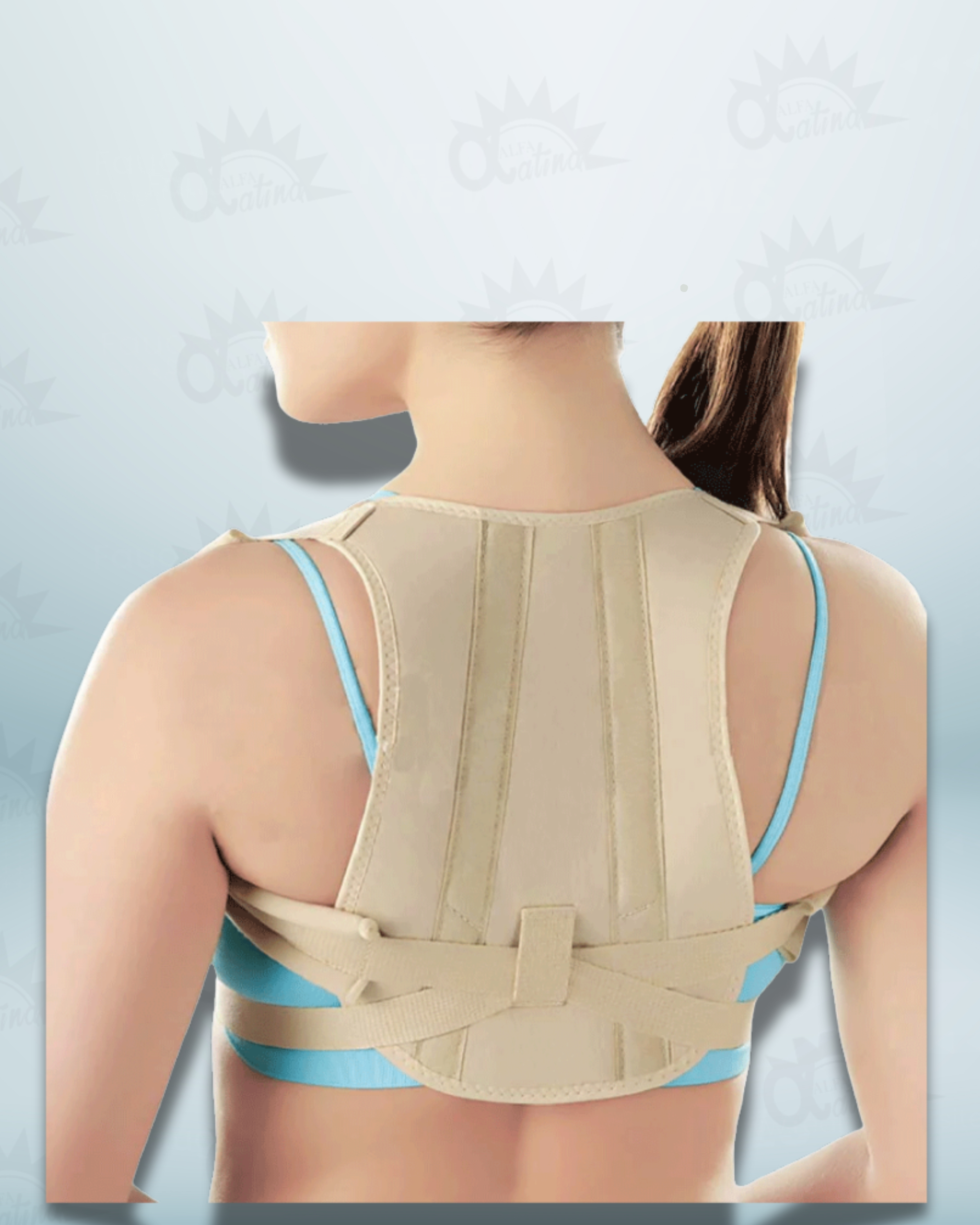 CORRECTOR DE POSTURA CON SOPORTE DE HOMBROS DOS VARILLAS S/M