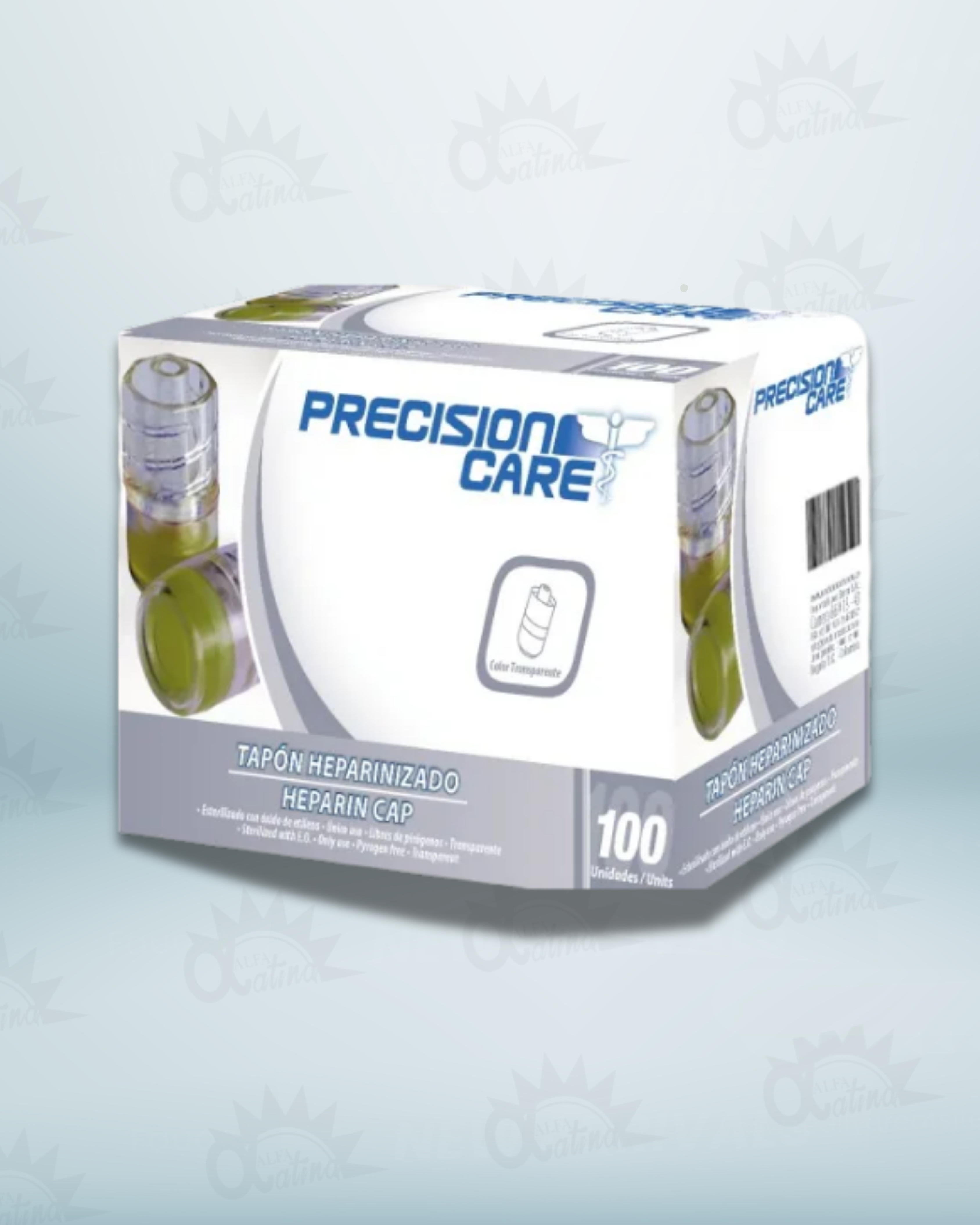 TAPON HEPARINIZADO CAJA X 100 UND
