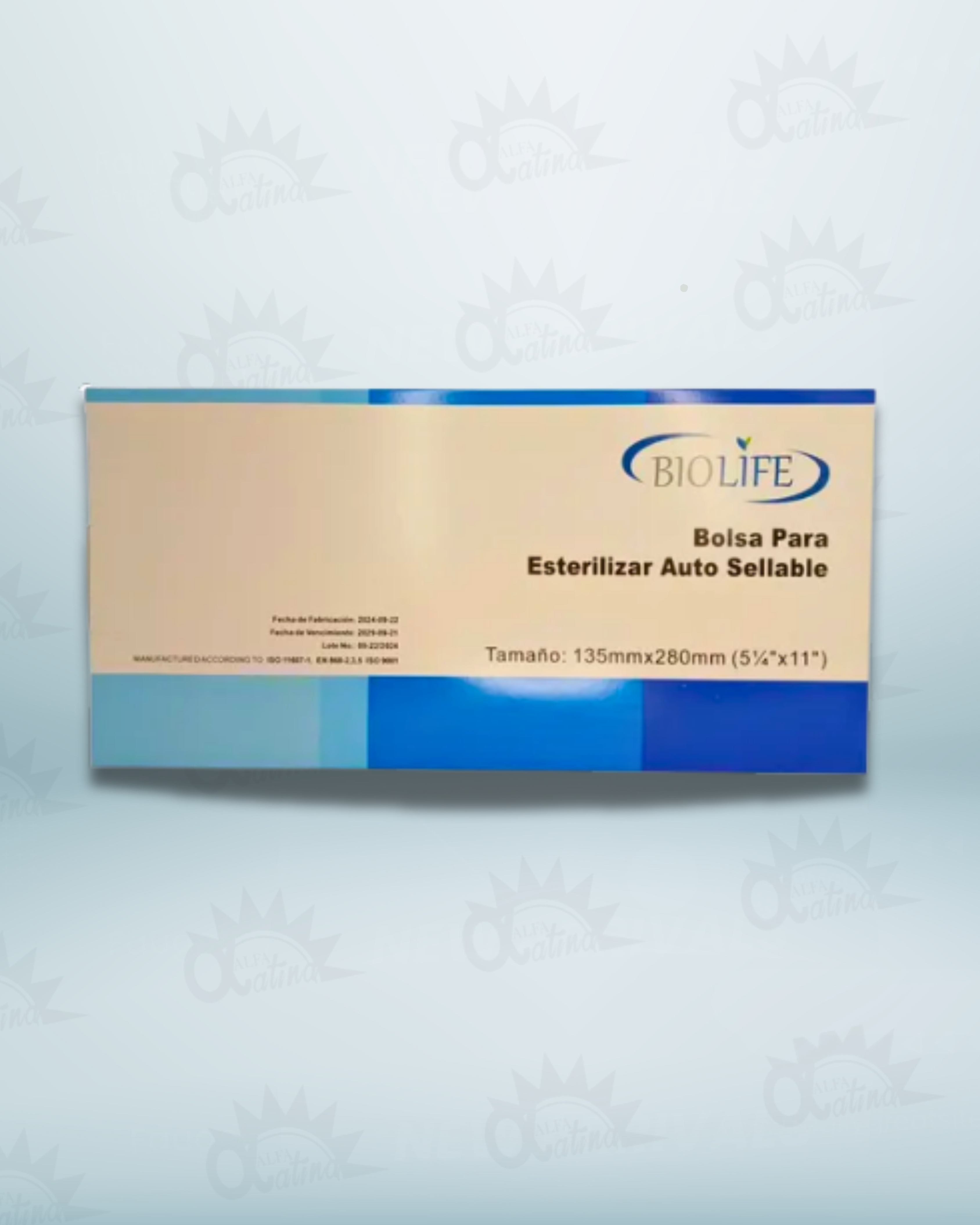 BOLSA DE ESTERILIZAR 135 MM X 255 MM
