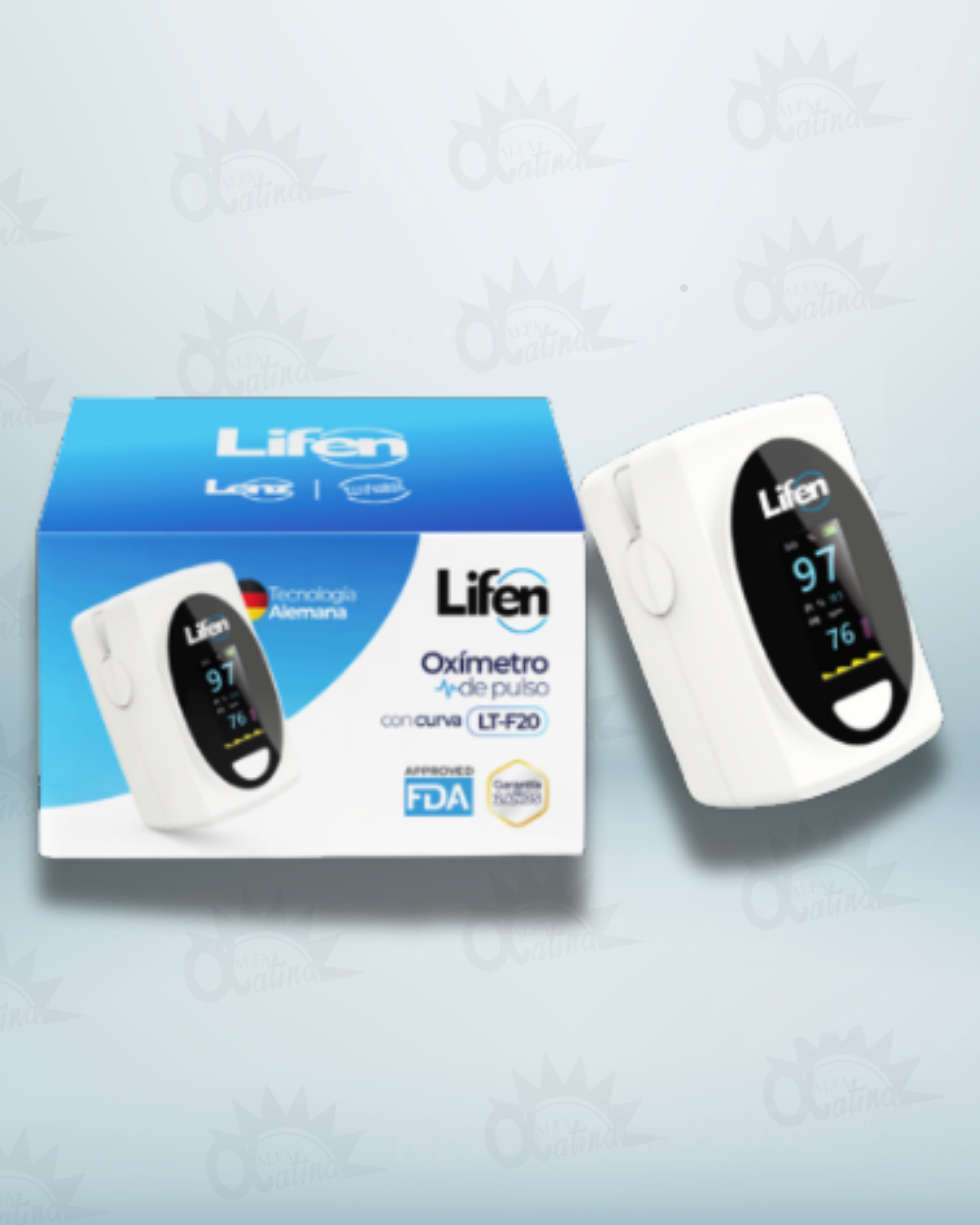 OXIMETRO DE PULSO ADULTO CON CURVA