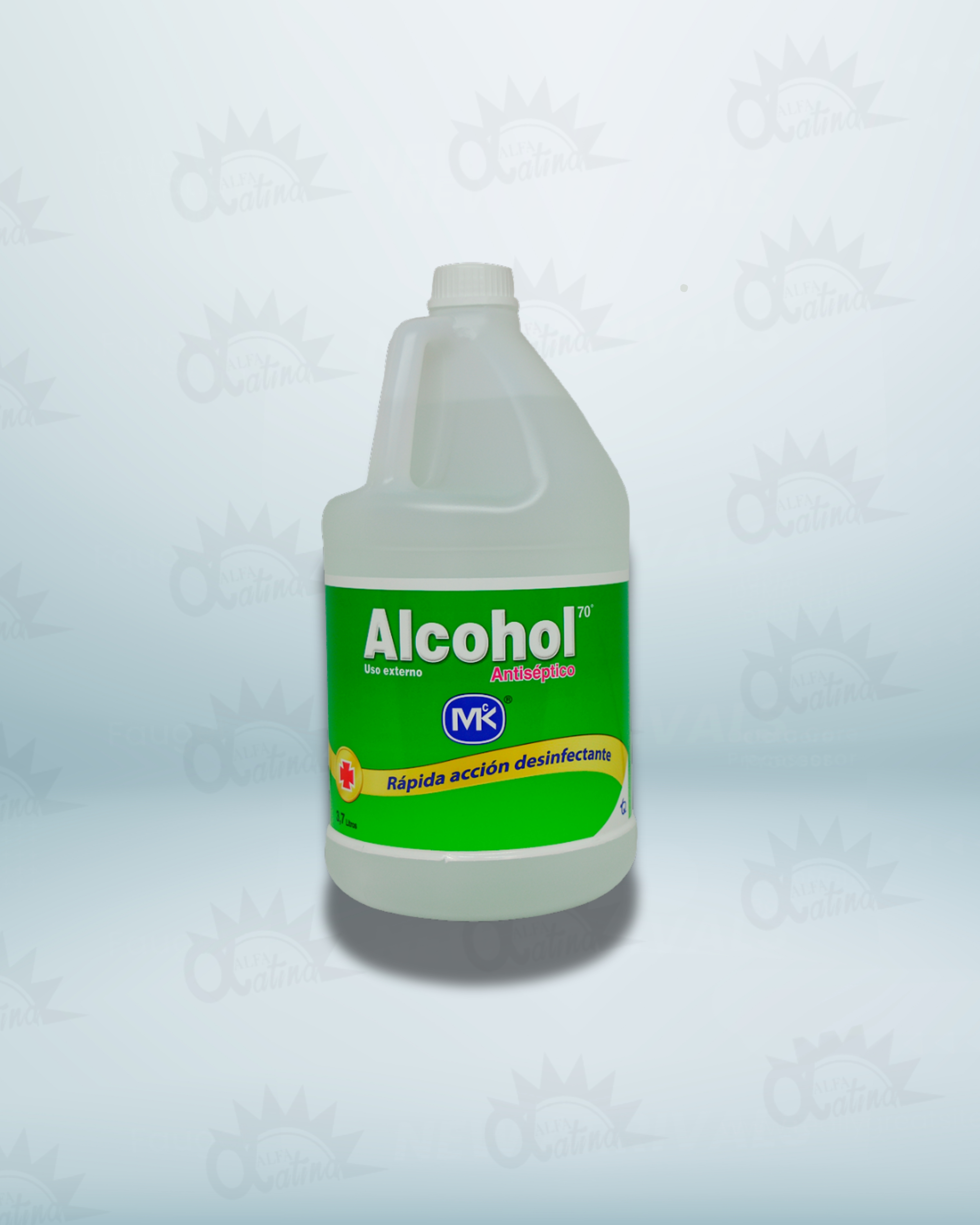 ALCOHOL ANTISEPTICO AL 70% GALON