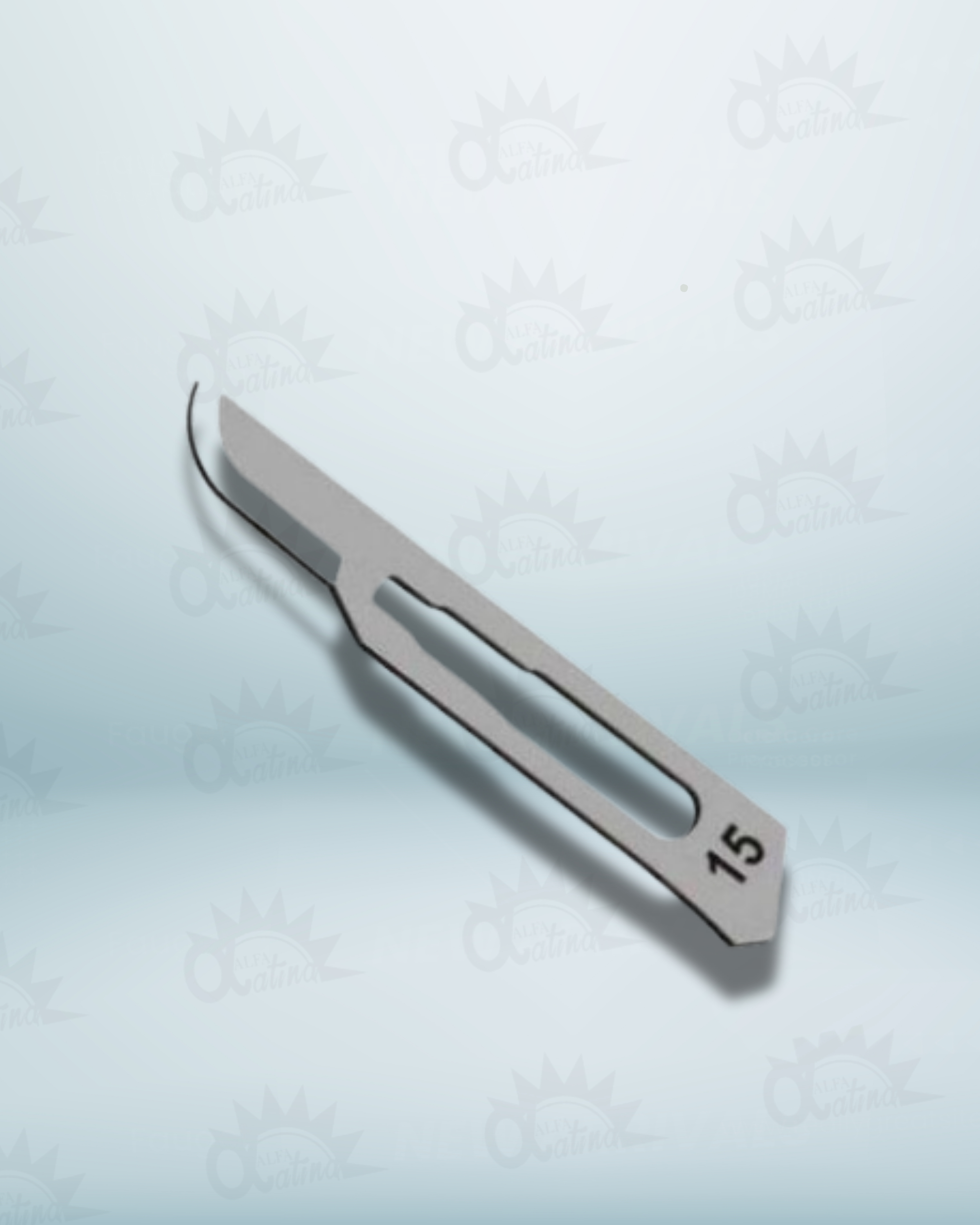 CUCHILLA BISTURI 15. CAJA X 100 UND