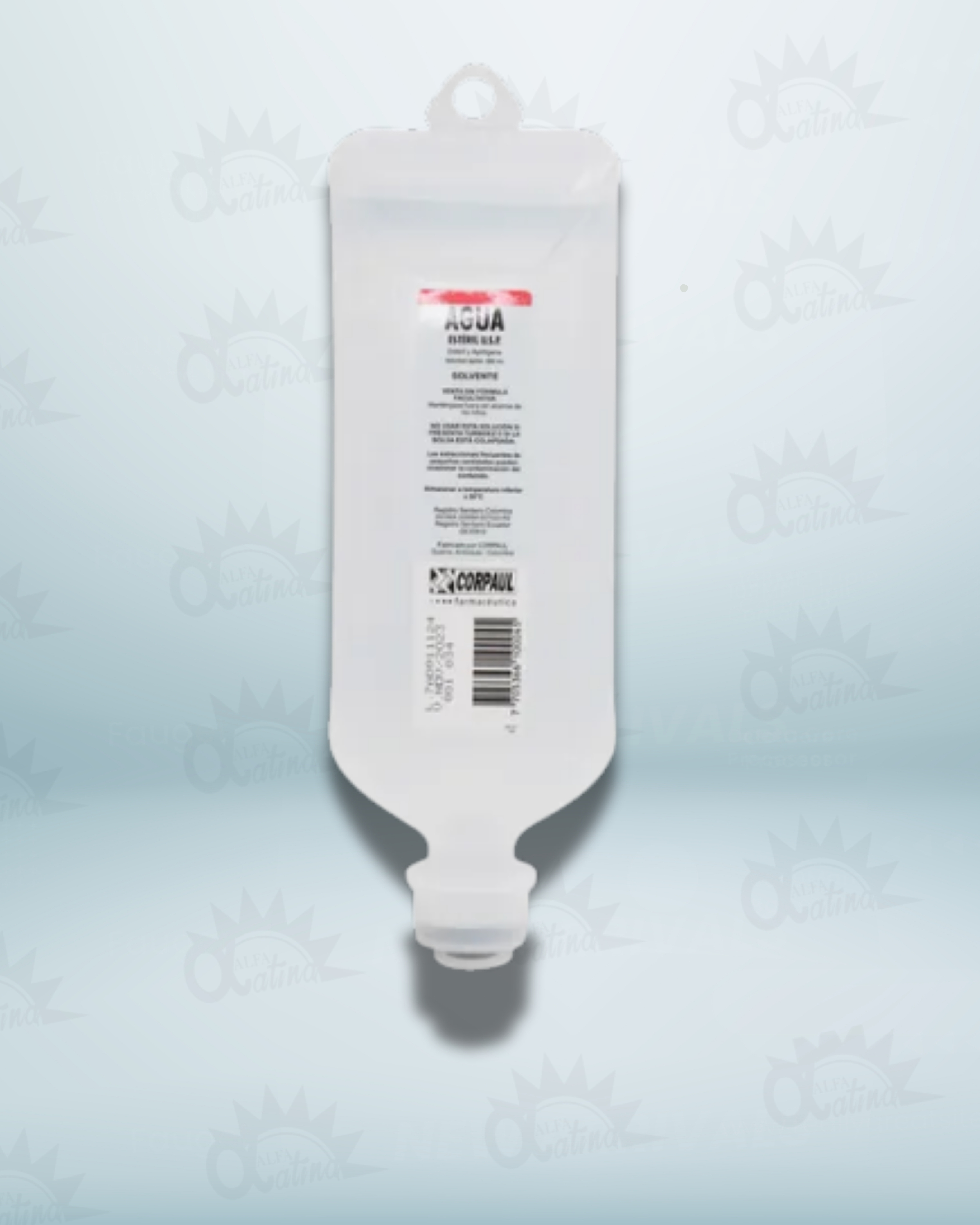 AGUA ESTERIL X 500 ML BOTELLA PE