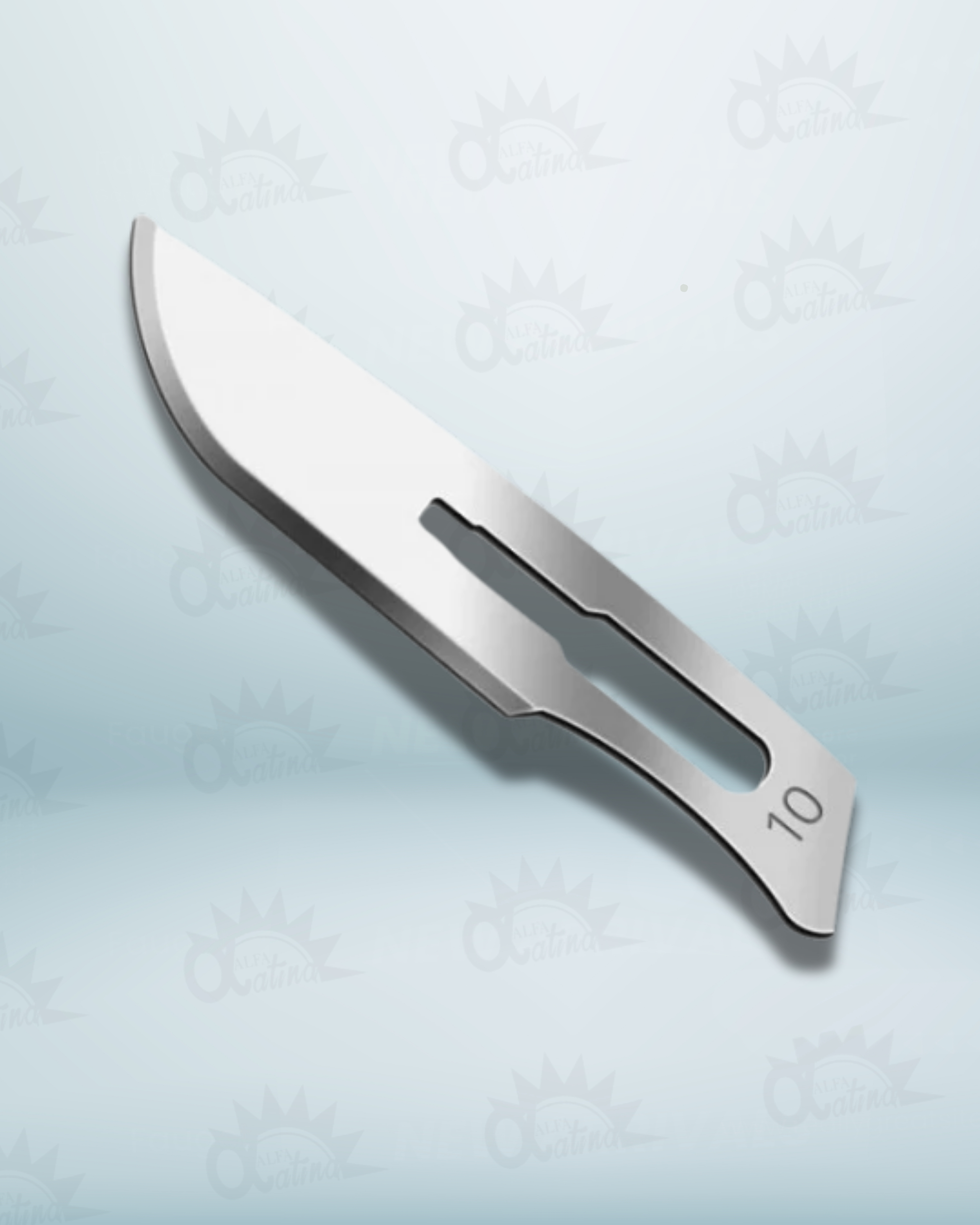 CUCHILLA BISTURI 10. CAJA X 100 UND