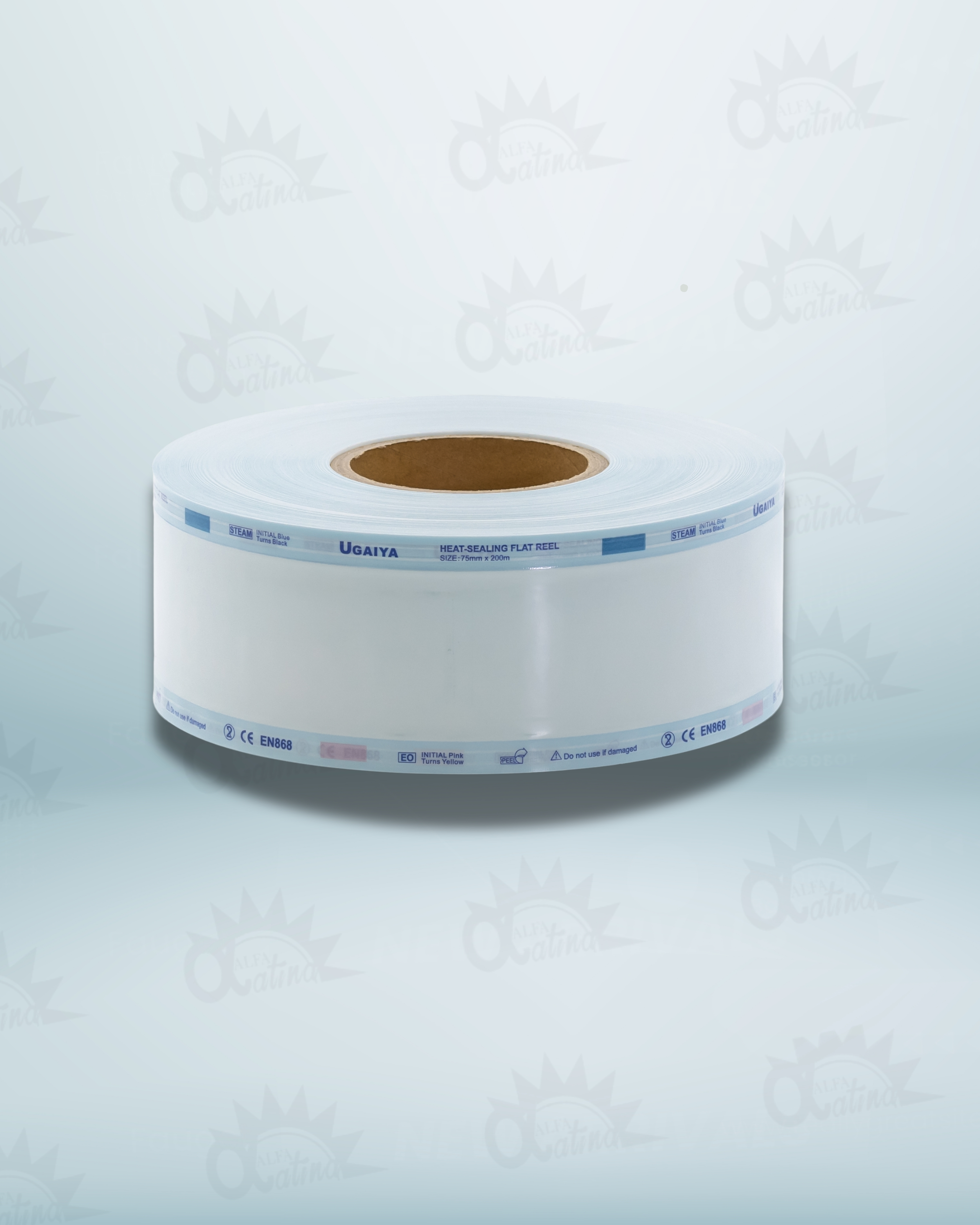 PAPEL PLANO PARA ESTERILIZAR 75MMX 200 MTS