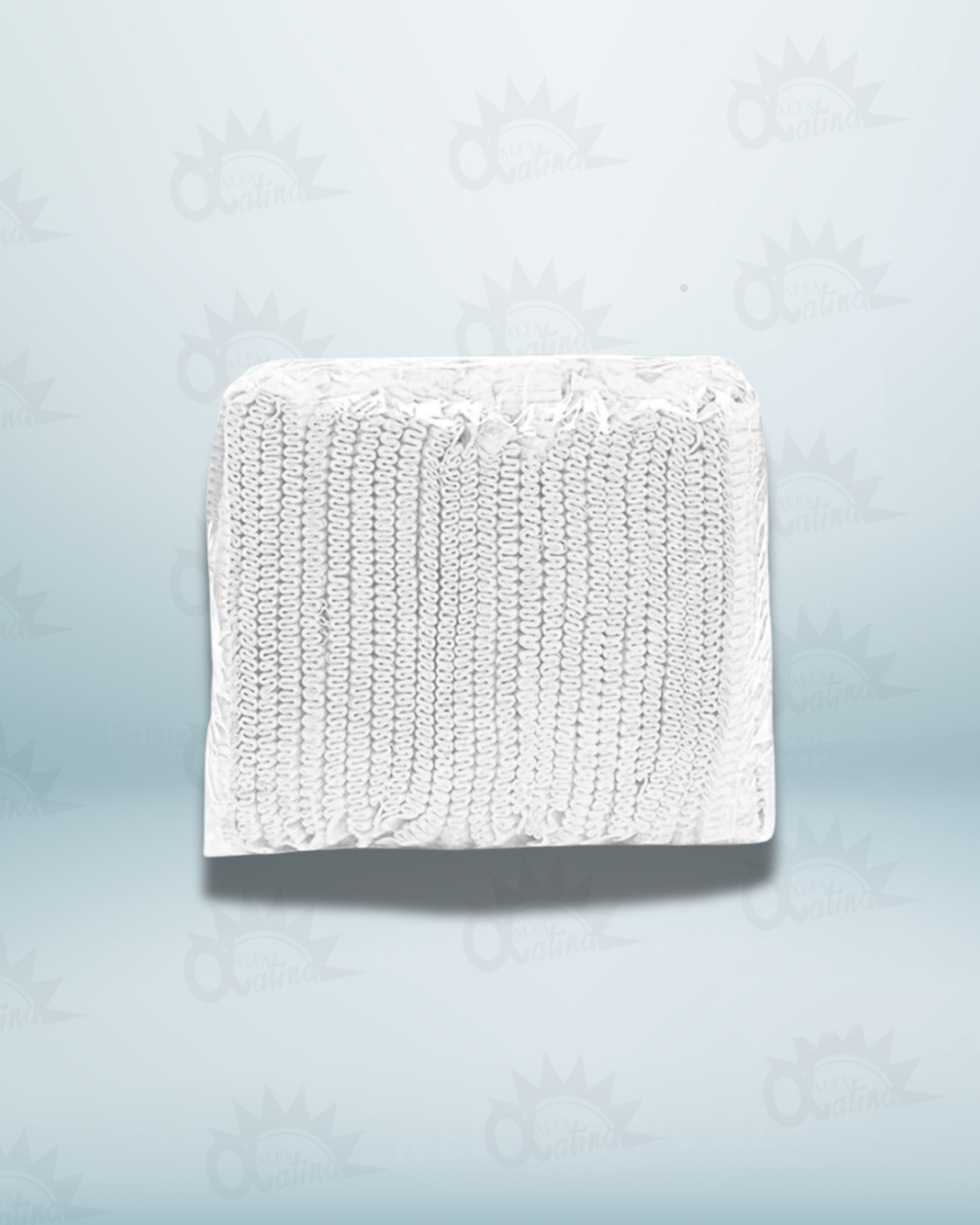 GORROS ORUGA BLANCO. PAQ X 100 UND