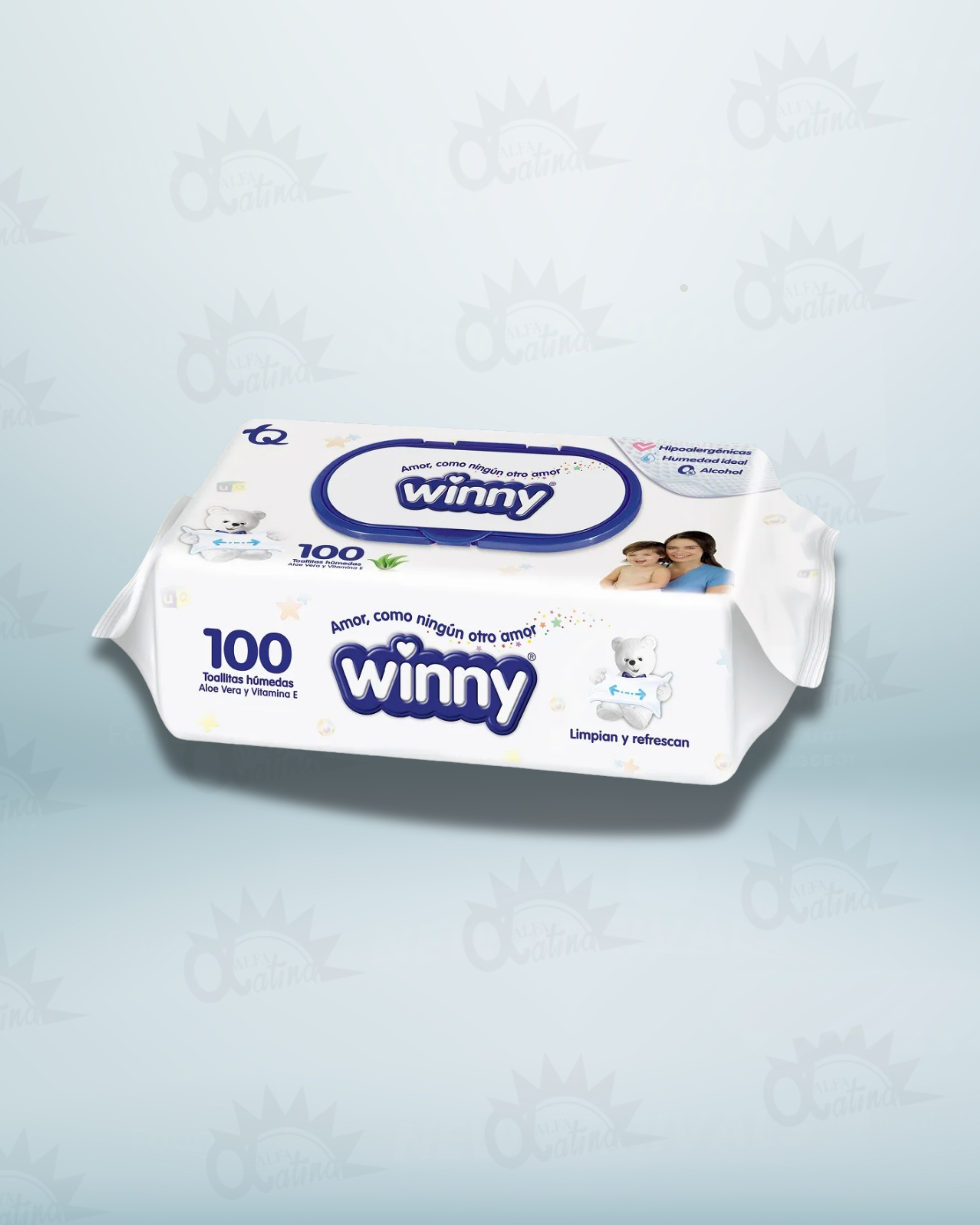 PAÑITOS HUMEDOS X 100 UND