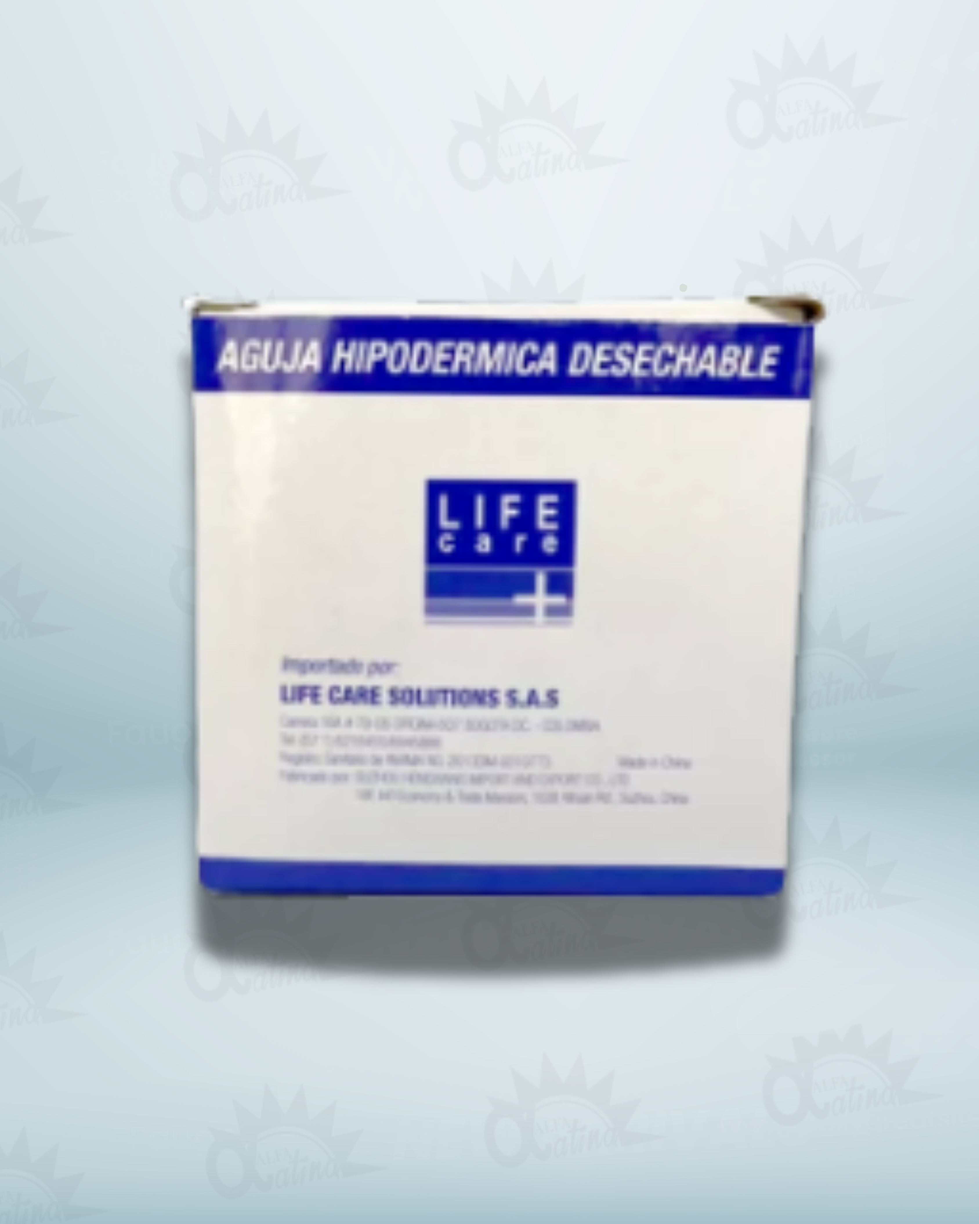 AGUJA HIPODERMICA 23G X 1 1/2. CAJA X 100 UND