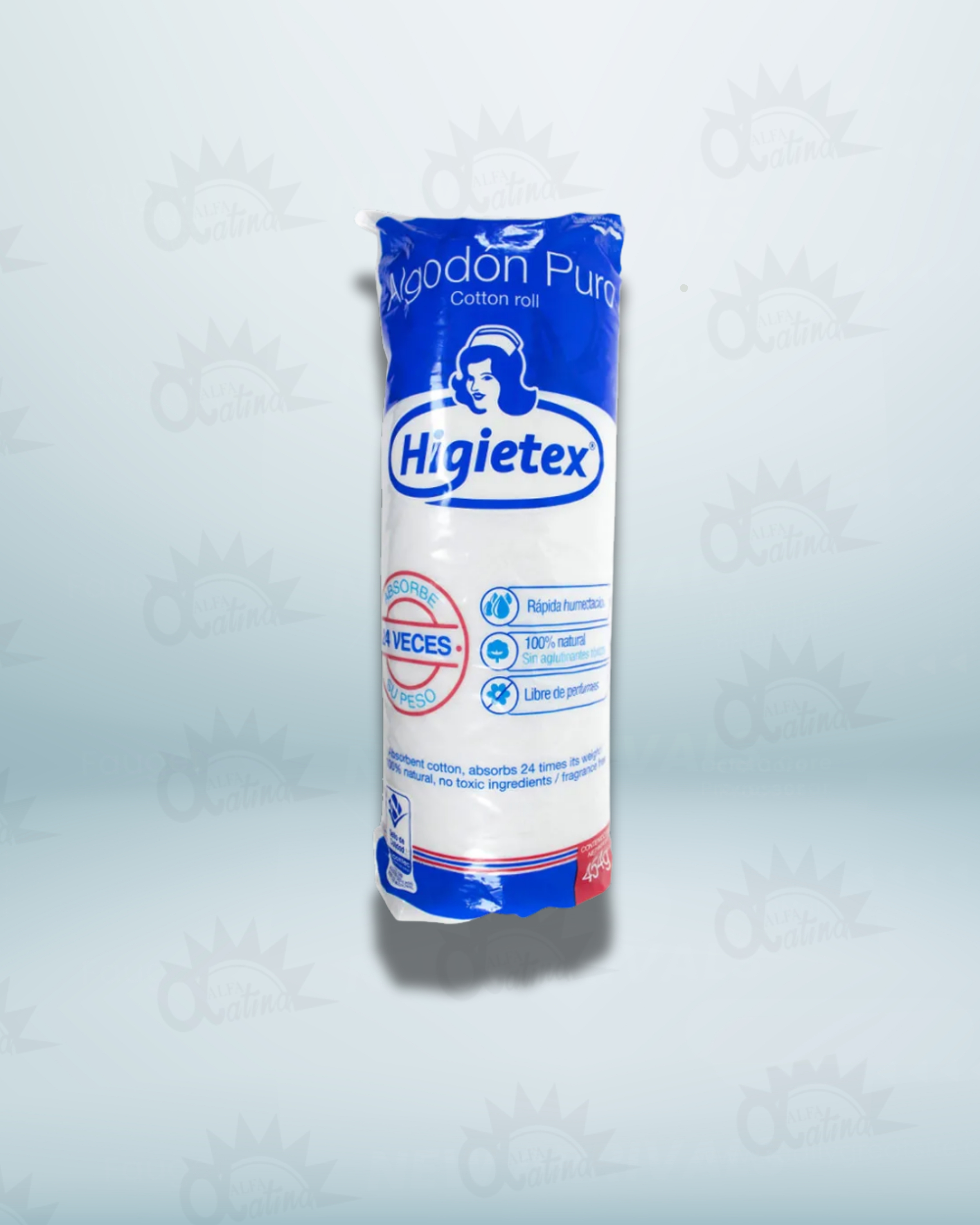 ALGODÓN EN LIBRA X 454 GR .