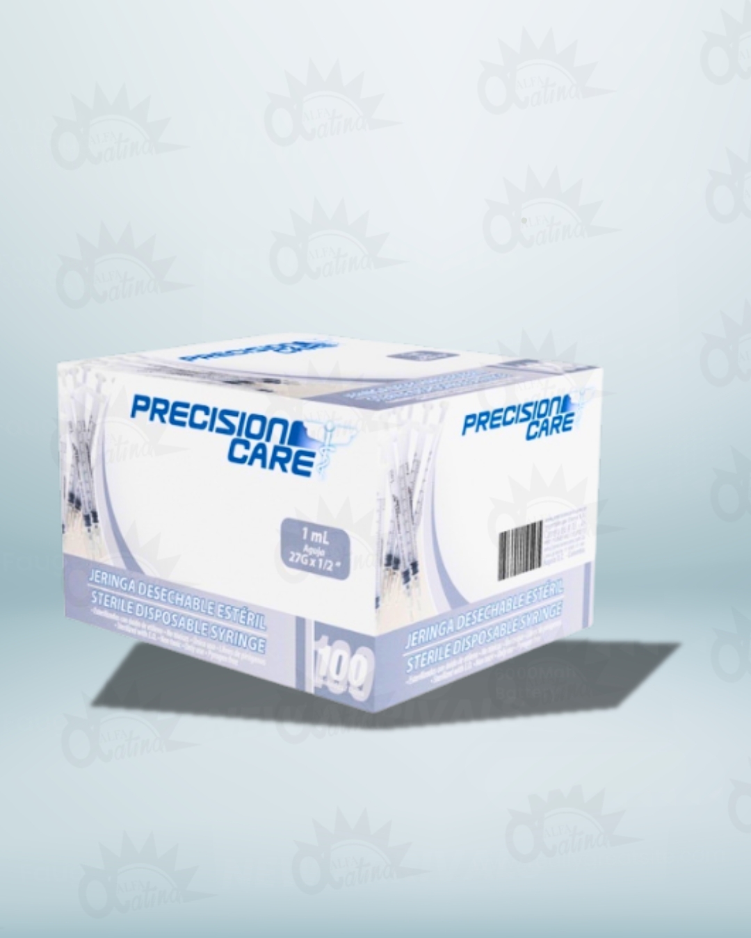 JERINGA DE INSULINA 1 ML X 31G 1/3 X 8 MM