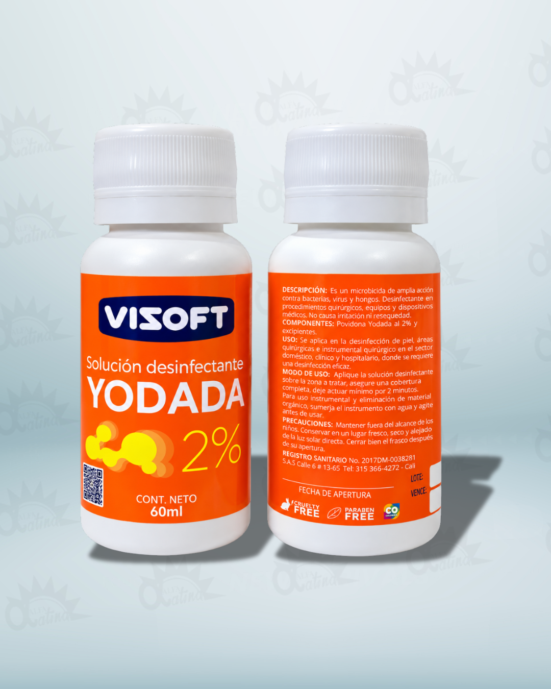 SOLUCION DESINFECTANTE YODADA 2% X60 ML