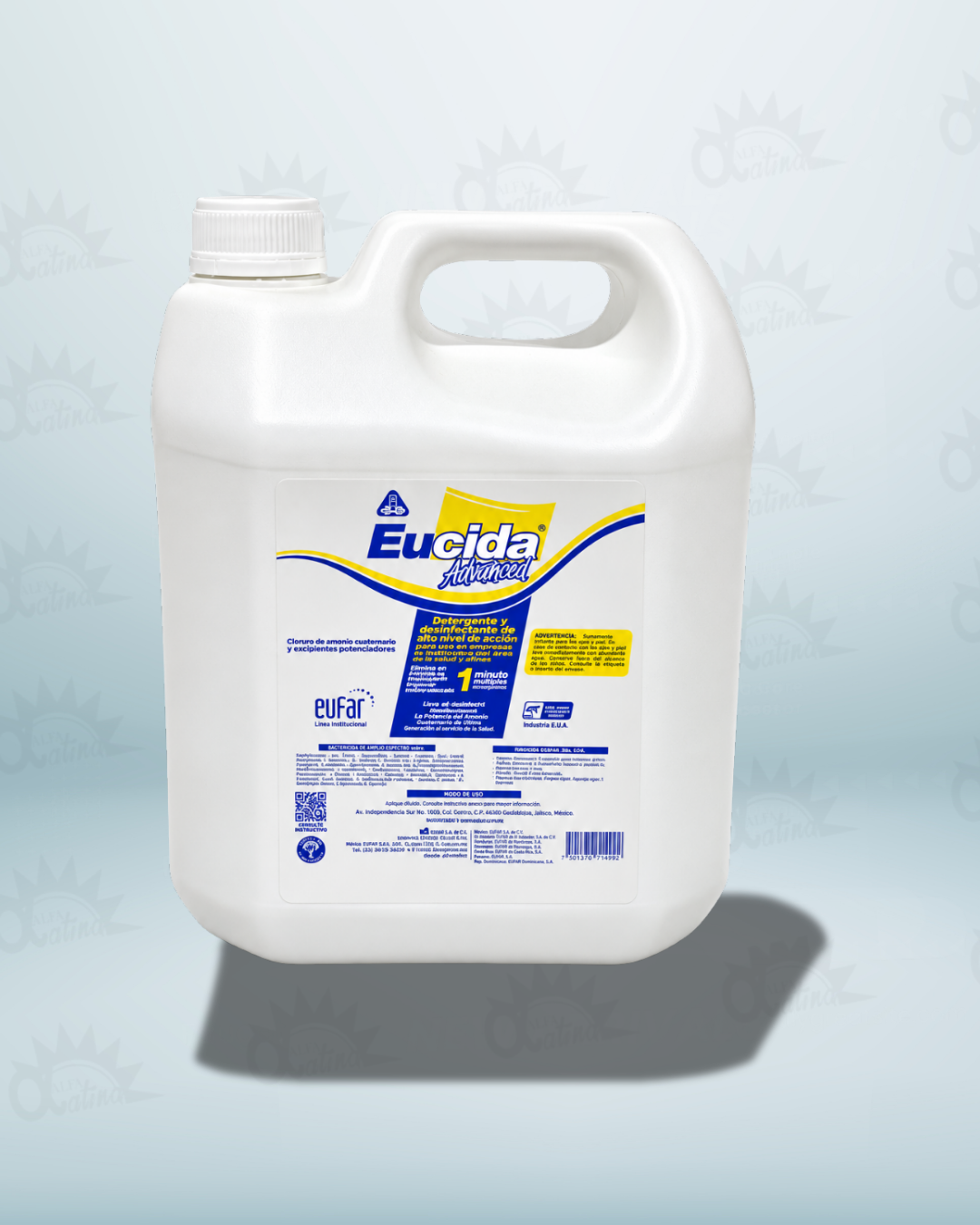 EUCIDA ADVANCED 750 ML. SPRAY (DETERGENTE + DESINFECTANTE DM)